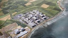 artists impression of Hinkley Point