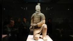 Terracotta warrior in China