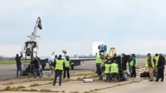 Sean Gleason/Disney+ Filming on The Shepherd in Norfolk