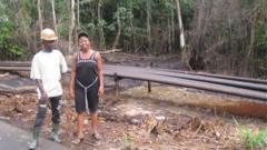 Юхария Нваичи работает в дельте Нигера с 2003 года.