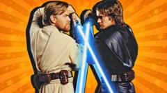 Obi-Wan and Anakin Skywalker.