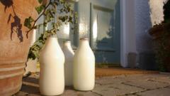 Glass-milk-bottle-on-a-doorstep.
