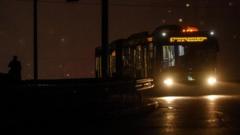 A bus in the dark in Kyiv Nov 10