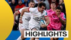 Highlights: Ulster clinch narrow win over Benetton