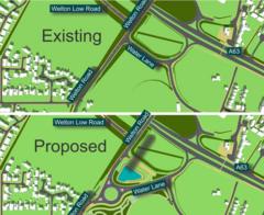 Brough: £4.6m roundabout plan to solve A63 junction queues - BBC News