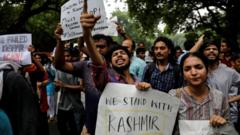 Article 370: India Strips Disputed Kashmir Of Special Status - BBC News