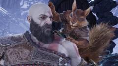 Кратос в God of War Ragnarok