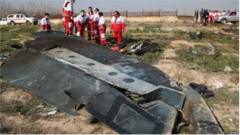 इराण विमान अपघात ब्रेकिंग