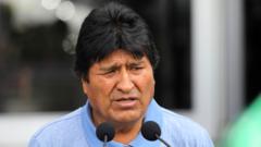 Evo Morales en Mçexico