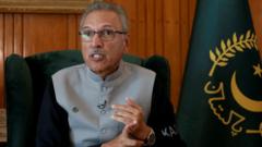 Pakistan President Arif Alvi