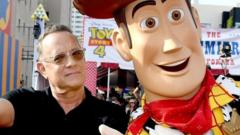 Tom Hanks and Woody
