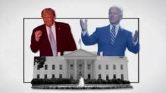 Donald Trump and Joe Biden