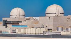 Barakah nuclear plant (official tweet)