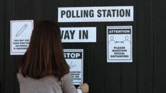 Polling stations are observing extra rules this year because of the Covid pandemic