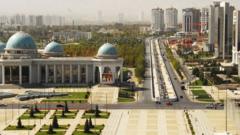 Ulica v Turkmenistane