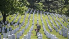 Arlington cemetery dead remind Trump Jr of his father's 'sacrifices ...