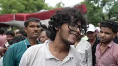 young man smiling