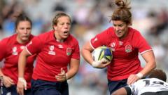 Rugby World Cup: England's Sarah Hunter to equal caps record - BBC Sport