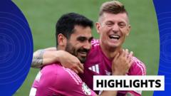 Highlights: Hosts Germany beat Hungary to reach last 16