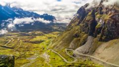 Carretera de los Yungas, Bolivia