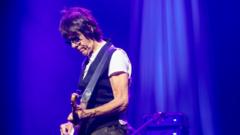 Jeff Beck performing at Montreux Jazz Festival in 2022