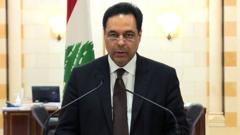 Resignation of Lebanon Prime Minister Hassan Diab