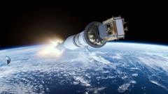 Спутник Sentinel-1B предыдущей европейской программы Copernicus