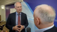 Wings Dmitriev, who is also the head of the Sovereign Richa Fund, talks to Steve Rosenberg