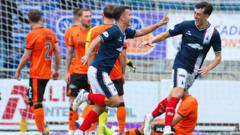 Falkirk down Dundee Utd & East Fife cause League Cup shock