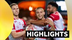 Lewis scores hat-trick as Hull KR thrash Broncos