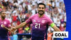 Gundogan strike doubles German lead over Hungary