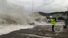 Storm Helene: Met Office Issues 'yellow' Alert In Wales - BBC News