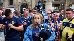 Game faces on for Scotland as fans take over Munich