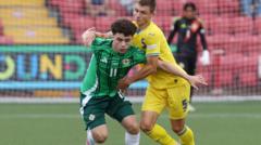 NI draw with Ukraine in opening game of U19 Euros