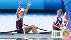 ‘Champions forever!’ – rowing gold for GB’s Craig & Grant