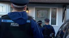 Watch: BBC joins Met Police raid on disorder suspect