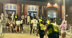 Police say city's violent disorder was 'regrettable'