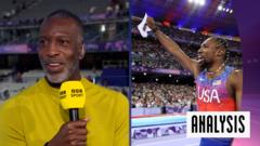 'The best 100m final ever' - Johnson, Lewis & Ennis-Hill react to Lyles' win