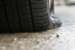 Anger after SUVs have tyres deflated by activists