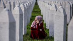 мусульманка біля меморіалу