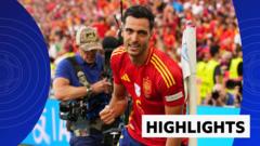 Highlights: Spain score deep into extra time to knock out hosts Germany