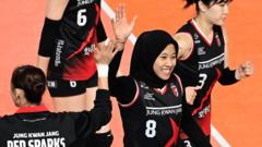 'Saya ingin menunjukkan pemain Indonesia bisa bersaing' - Perjalanan Megawati Hangestri, atlet voli berhijab pertama yang berkarier di Korsel