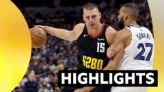 ‘One of best ever’ – Nuggets’ Jokic scores 40 points