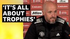 Chance to win ‘two trophies in two years’ – Ten Hag