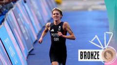 GB's Potter wins triathlon bronze