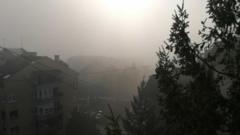 Загађење ваздуха у Београду