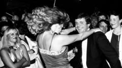 Personas bailando en Munich, en 1978