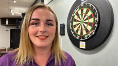 Transgender darts player shaken by abuse and bans