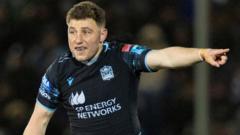 Glasgow’s lead at top of URC cut after loss to Bulls