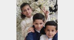 Melek, kardeşleri 9 yaşındaki Muhammed ve 6 yaşındaki Tamim ile